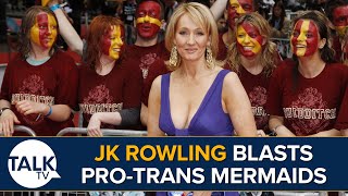 JK Rowling BLASTS Pro Transgender Mermaids Support Group [upl. by Nixon]