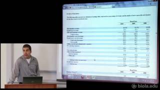 James Webb How to Read a Financial Statement Crowell School of Business [upl. by Ier]