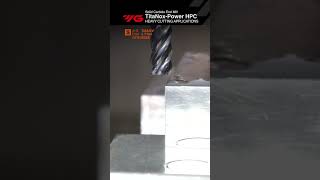 Machining super alloy with TitaNoxPower HPC yg1cuttingtools [upl. by Doughty]