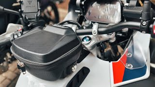 Tank Bag E03CL BMW R1250GS [upl. by Ecam]