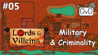 Lords and Villeins Military Update  Part 05  New Barracks and Stable [upl. by Almond379]