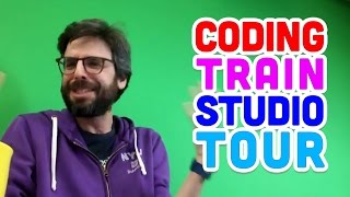 Coding Train Studio Tour [upl. by Ellezig]