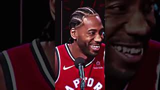 Kawhi Leonards LAUGH over time 🤣😝 shorts [upl. by Syst651]