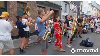 POIL OBRASS BAND IrelandKillorglin townPuck Fair11Aug2024 [upl. by Dov870]