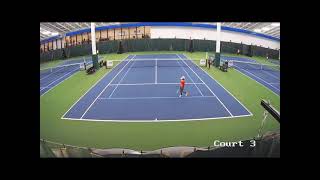 John and Fay Menard YMCA Tennis Center Court 3 [upl. by Atnwahsal]