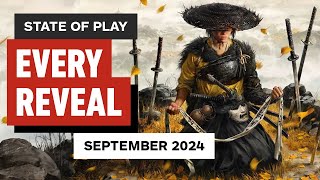 Every Reveal from Sony State of Play September 2024 in 9 Minutes [upl. by Nonnaehr529]