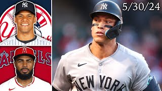 New York Yankees  Los Angeles Angels  Game Highlights  53024 [upl. by Afaw814]