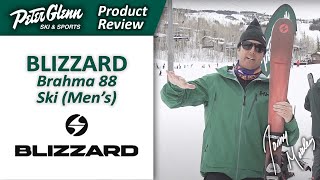 Blizzard Brahma 88 Ski Mens  W2324 Product Review [upl. by Nagah]