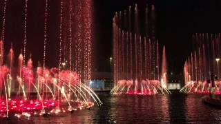 Kuwait Cultural Centre Fountain Show [upl. by Martell440]