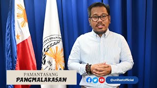 Message of the UniFAST OIC Executive Director Ryan L Estevez on Pamantasang Pangmalakasan [upl. by Eckblad]