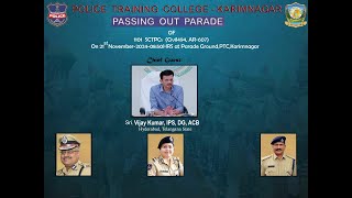 Live  Passing Out Parade  PTC Karimnagar [upl. by Akinor]