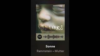 SonneRammstein • Mutter [upl. by Xela]