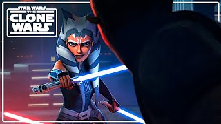 Star Wars The Clone Wars  S07E10  Ahsoka Vs Maul [upl. by Aniuqahs]