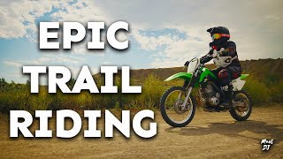 BOLD  Dirt Bike Trail Riding in South Dakota Sony a7SIII [upl. by Wasson]