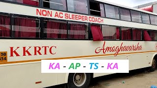 New Amoghavarsha KKRTC Bus [upl. by Ailem342]