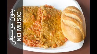 Beef Milanese with Tomato Sauce NO MUSIC Kutuleeti Hilib amp Yaanyo اسكالوب اللحم مع صلصة الطماطم [upl. by Yrrac]