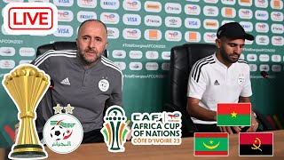 CONFERENCE DE PRESSE DE DJAMEL BELMADI AVANT LA CAN 2023 EN DIRECT [upl. by Narton529]