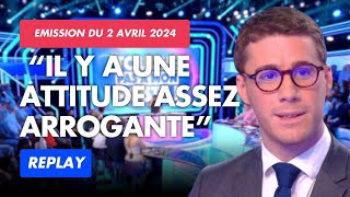 Le député Quentin Bataillon sur le plateau de TPMP  Émission complète du 2 avril  TPMP Replay [upl. by Farny]