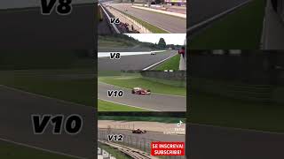 F1🏁V6🆚V8🆚V10🆚V12🔝AUDIO UP💯🔝 shorts short f1 f1shorts formula1 like seinscreve subscribe [upl. by Adnaral840]