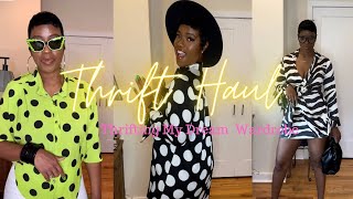 Thrift Haul  Thrifting My Dream Wardrobe  Msglamdoll Tv [upl. by Yenahpets399]