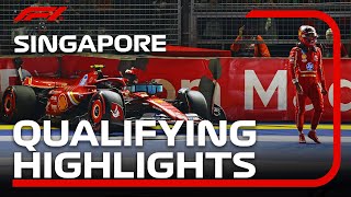 Qualifying Highlights  2024 Singapore Grand Prix [upl. by Raama936]