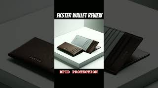 Ekster Wallet Review shortfeed eksterwallets [upl. by Dielle]