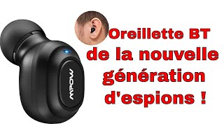 🕵 Loreillette bluetooth la nouvelle génération despions  Mpow [upl. by Liggitt304]