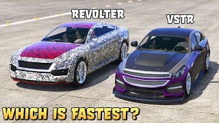 GTA 5  ALBANY VSTR vs UBERMACHT REVOLTER  Which is Fastest [upl. by Telimay]