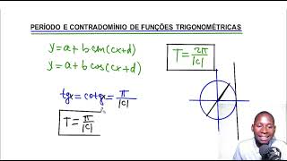 AULA 6 PERÍODO E CONTRADOMÍNIO DE FUNÇÕES TRIGONOMÉTRICAS [upl. by Sheets]