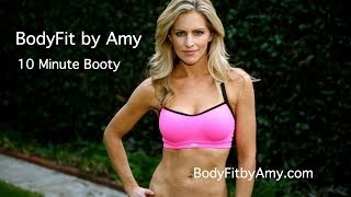 10 Minute Booty Workout Lower Body Strength amp Sculpt [upl. by Lyrpa]