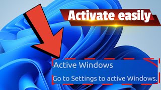 How to ACTIVATE Windows 1110 For Free  100 Work [upl. by Ahsen]