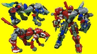 메탈리온 크로스어택커 동물 로봇 장난감 Metalions Cross Attacker Robot [upl. by Mauve]