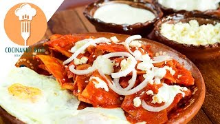 Chilaquiles Rojos Perfectos Como los Hacemos en Michoacán [upl. by Eremihc205]