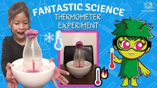 Thermometer Experiment  Kids Science [upl. by Annekahs]