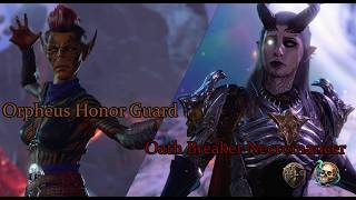 Solo Oath Breaker Necromancer Paladin Orpheus Honor Guard Honor mode [upl. by Araeit526]