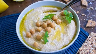 3 Hummus Rezepte die Du PROBIEREN musst [upl. by Cyna]