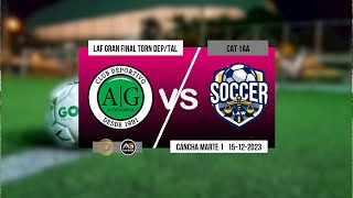 Alexis Garcia vs CD Soccer Law Final Cat 1aA 15 de diciembre del 2023 [upl. by Tades931]