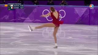 Carolina Kostner ITA  2018 PyeongChang Winter Olympic Games Short Program  NBC [upl. by Garibull]