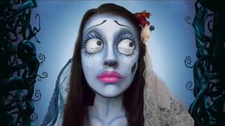 Corpse Bride Make Up Tutorial  La sposa cadavere Tim Burton [upl. by Tullusus478]