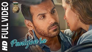 PANIYON SA Full Song  Satyameva Jayate  John Abraham  Aisha Sharma  Tulsi Kumar  Atif Aslam [upl. by Lawrence]