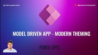 How to apply modern theming for Model driven Apps Power Apps [upl. by Klingel803]