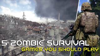 5 BEST SURVIVAL Games other than DayZ  Survival Games 2024 [upl. by Nrol]