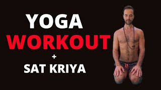 Yoga muscle builder Workout SET  SAT KRIYA Transform your sexual Energy [upl. by Grand]