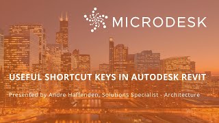 Useful Shortcut Keys in Autodesk Revit [upl. by Oruhtra]