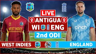 West Indies v England 2nd ODI Live  WI v ENG 2nd ODI Live Scores amp Commentary  West Indies Bowling [upl. by Aik]