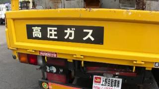 中古トラック キャンター・ライン引き車道路作業車 外装 [upl. by Nairadal]