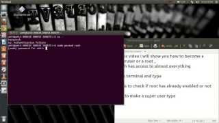 How to become a superuser in Ubuntu [upl. by Sidonnie]