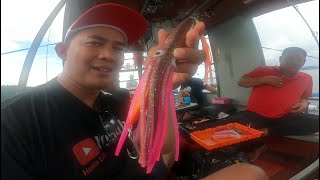 KARET SUNTUNG ISI METAL JIG  MANCING BERSAMA BGM [upl. by Kaspar715]