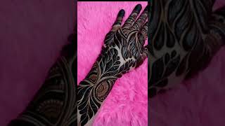 Latest patti design mehndi 😍😍💕sort viralvideo [upl. by Shannon800]