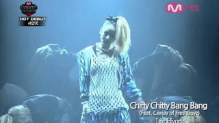 KPOPMnet  M countdownLee HyoriChitty Chitty Bang Bang CJ EampM [upl. by Berner334]